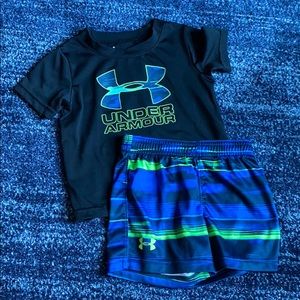 Under Armour Baby Boys Shorts and T-Shirt